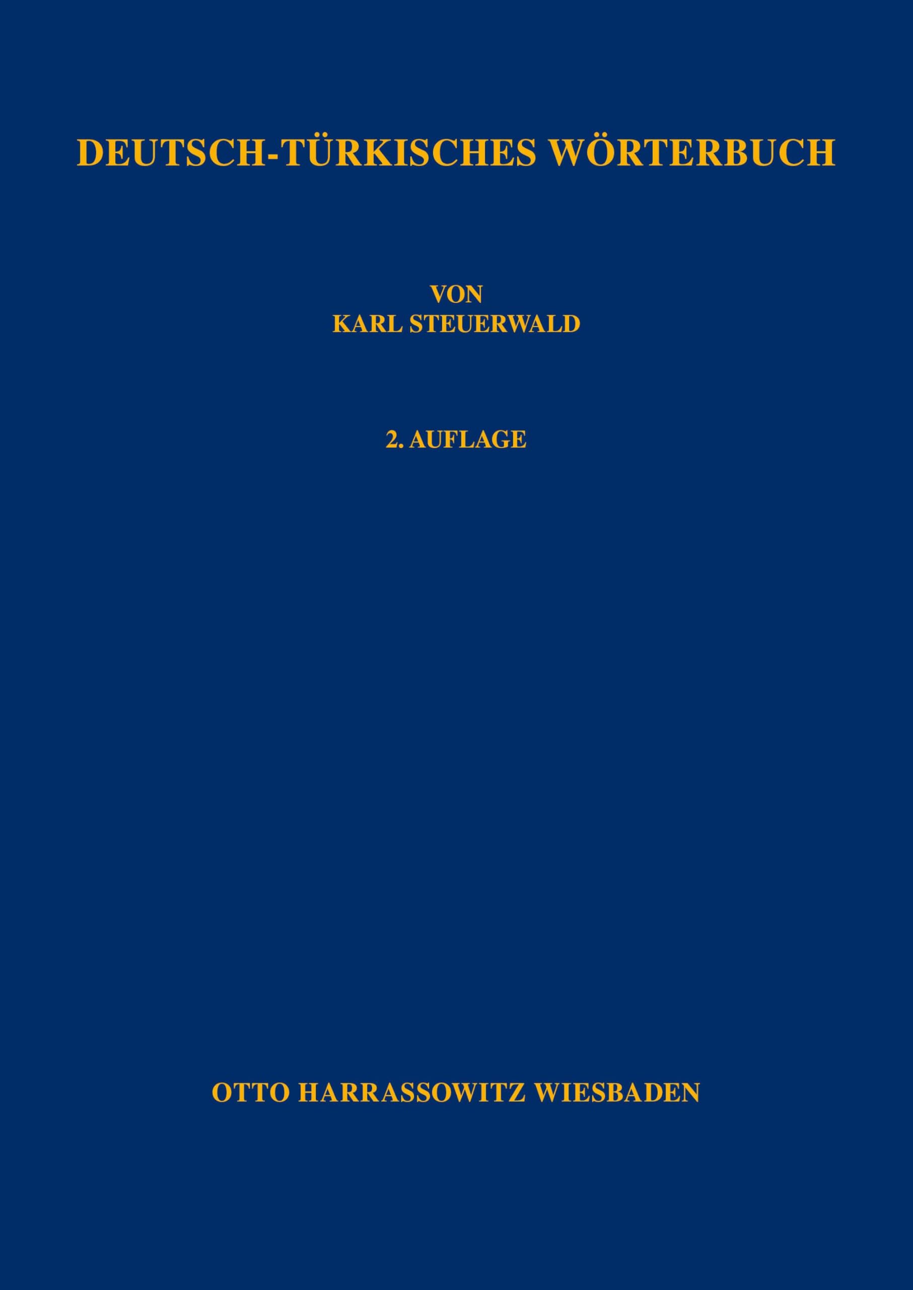 Deutsch - Türkisches Wörterbuch General education