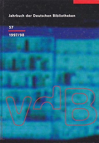 Jahrbuch der Deutschen Bibliotheken 1997 / 1998 Books