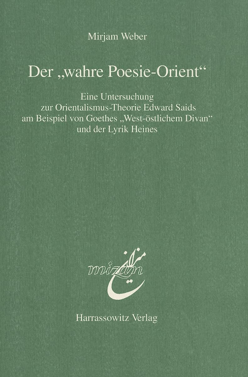 Der "wahre Poesie-Orient" Books