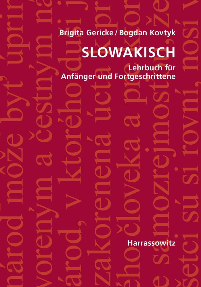 Slowakisch: Lehrbuch Fur Anfanger Und Fortgeschrittene / Mit Zwei Audio-cds book