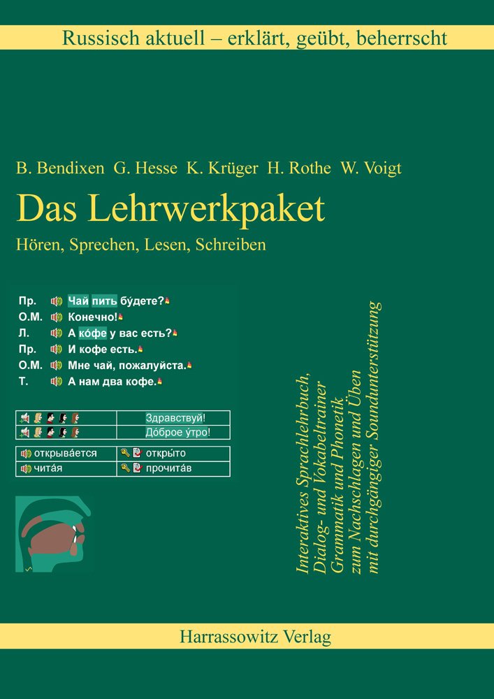 Russisch aktuell: erklärt - geübt - beherrscht. Das Lehrwerkpaket (Version 9.0). Inhalt: Leitfaden, Sprachkurs, Sprechtrainer, Phonetik: Hören - ... Paradigmenabruf. Für Windows 95/98/NT/2000/XP Foreign Languages ​​& Dictionaries