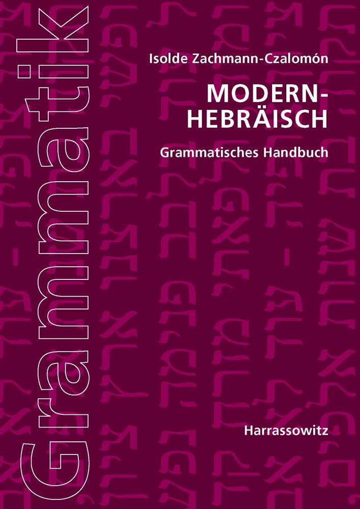 Modern-Hebräisch Grammatisches Handbuch Social Sciences