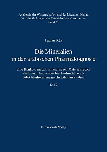 Die Mineralien in der arabischen Pharmakognosie Medicine