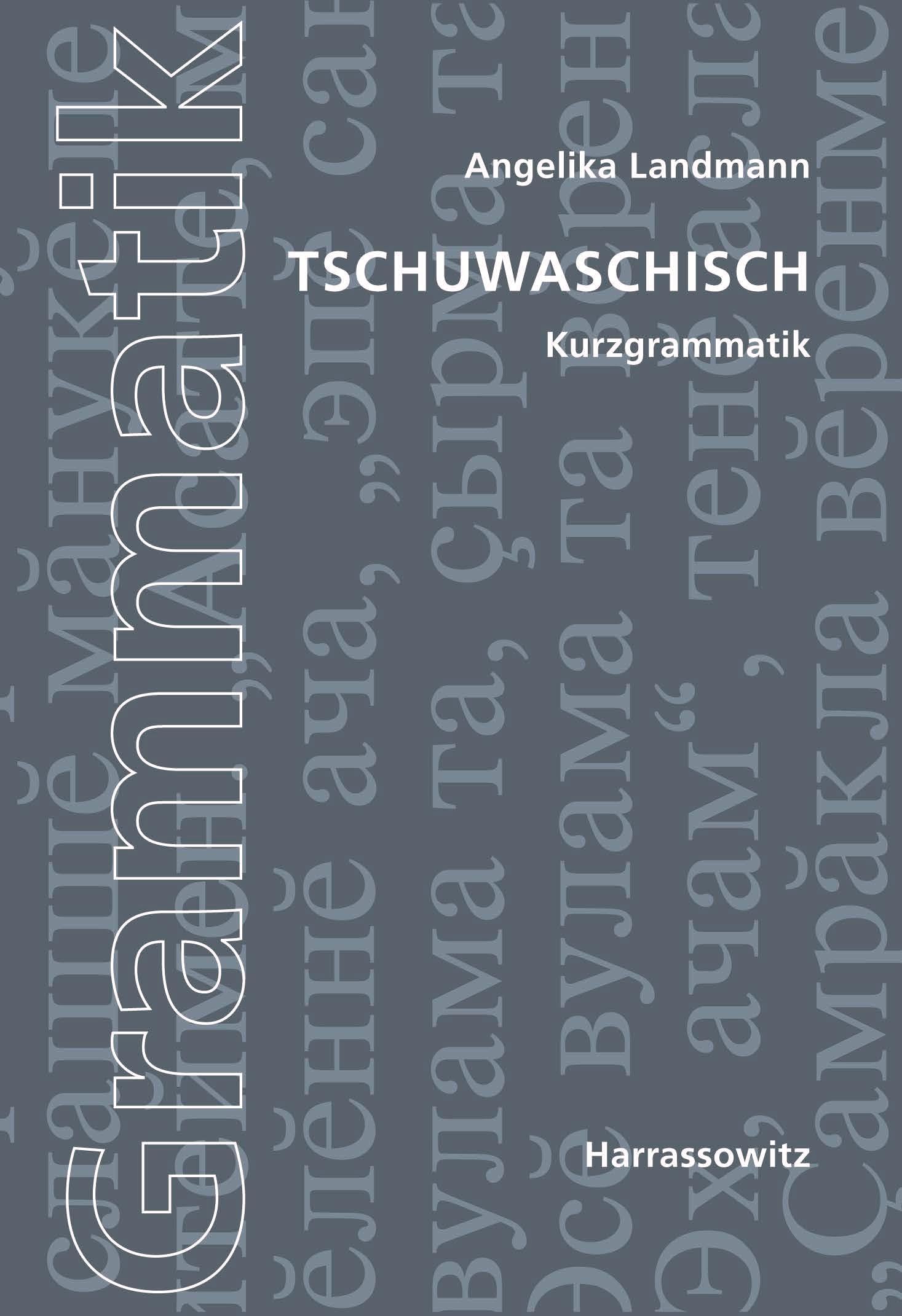 Tschuwaschische Kurzgrammatik Social Sciences