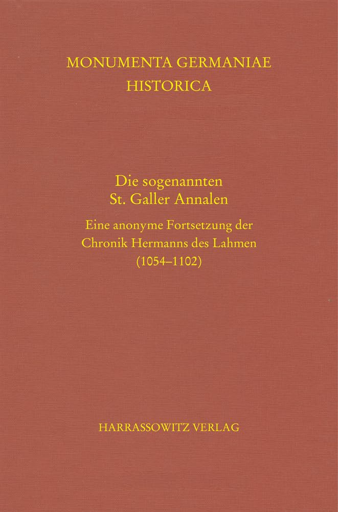 Die sogenannten St. Galler Annalen Politics & History