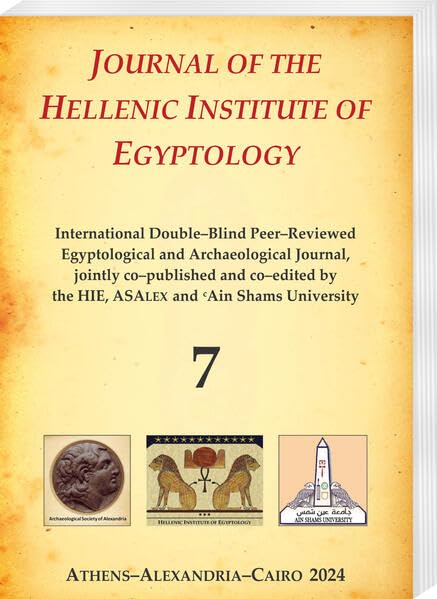 Journal of the Hellenic Institute of Egyptology Natural Sciences