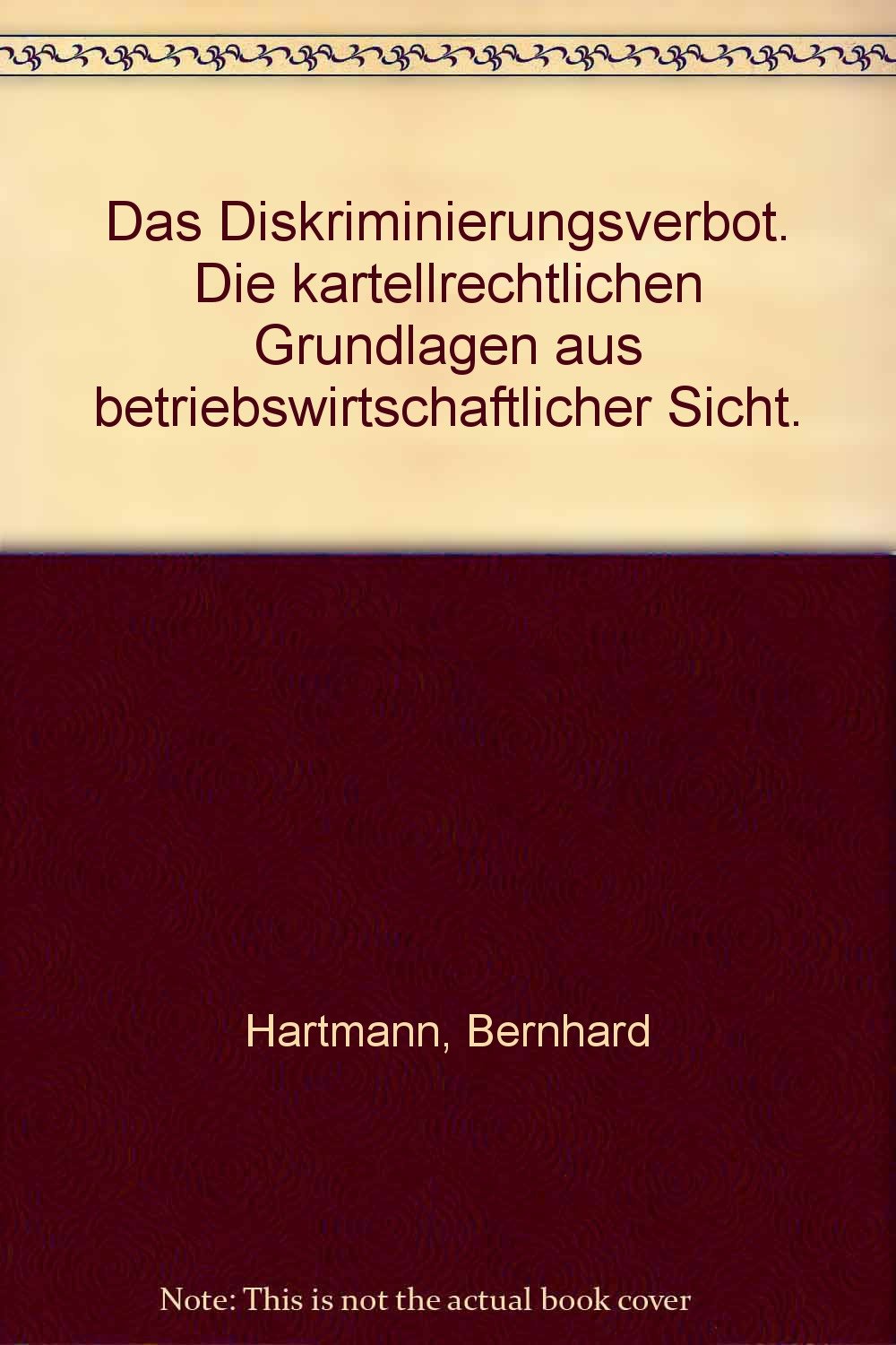 Das Diskriminierungsverbot Politics & History