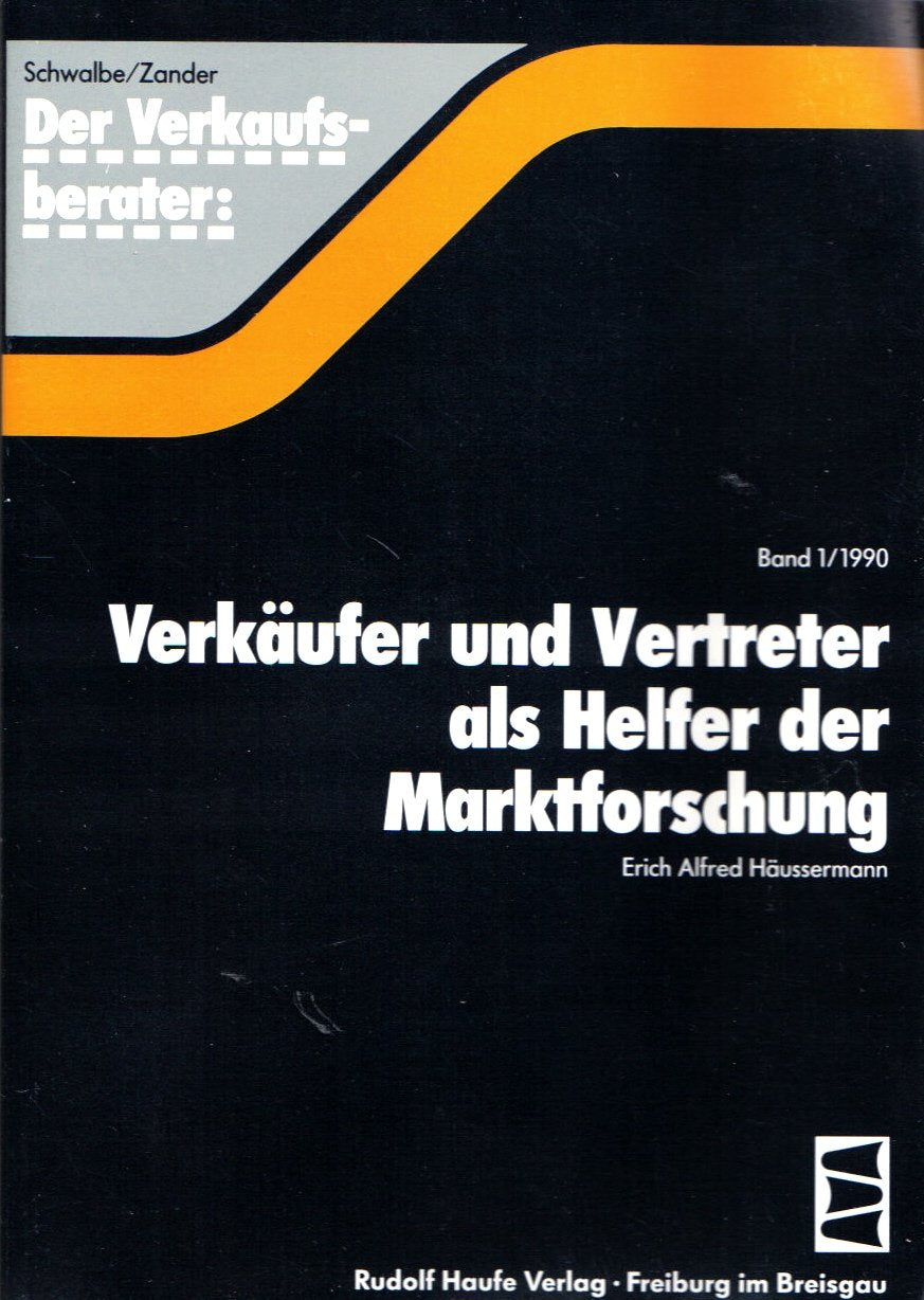 Verkäufer und Vertreter als Helfer der Marktforschung Books