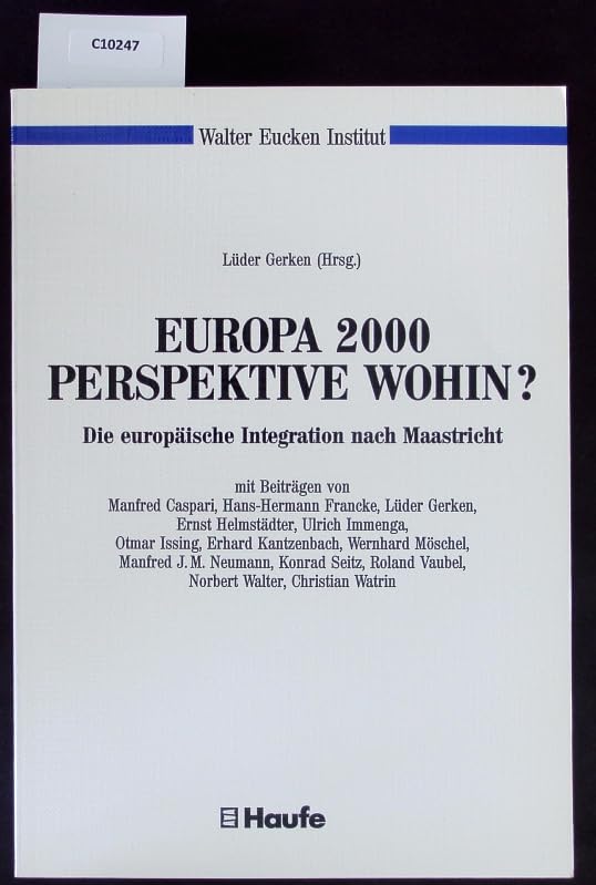 Europa 2000, Perspektive wohin? Books