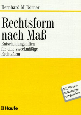 Rechtsform nach Maß Business, Finance & Career