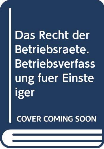 Das Recht der Betriebsräte Law