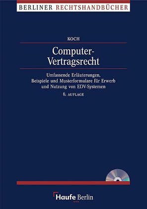 Computer-Vertragsrecht, m. CD-ROM Law Books