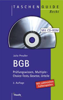 BGB Basiswissen. Gesetze, Arbeitshilfen, Musterverträge auf CD-ROM. Law