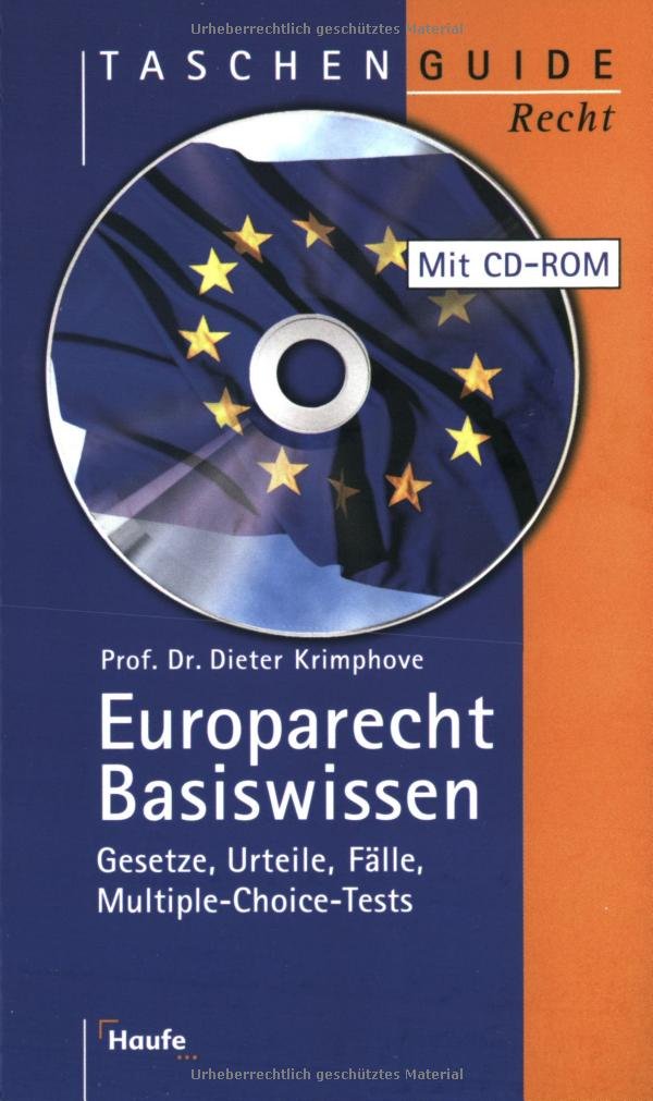 Europarecht. Gesetze, Urteile, Fälle, Multiple-Choice-Tests Books