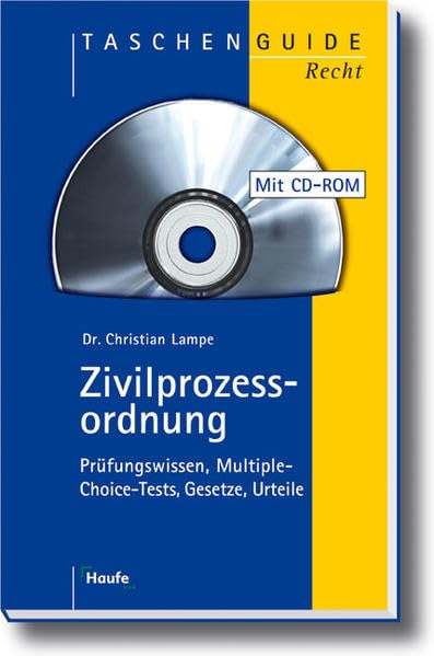 Zivilprozessordnung: Prüfungswissen, Multiple-Choice-Tests, Gesetze, Urteile. (Taschenguide) Law
