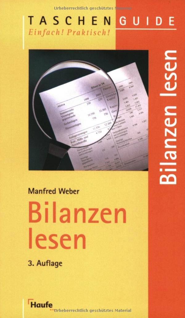 Bilanzen lesen (Taschenguide) Business, Finance & Career
