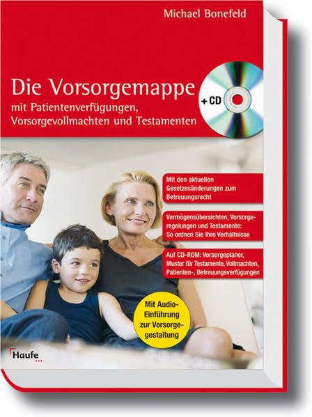 Ein Fall für Escher: Die Vorsorgemappe: mit Patientenverfügungen, Vorsorgevollmachten und Testamenten (Haufe Ratgeber Plus) Legal advice