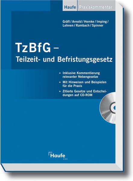 Product Image: Teil- und Befristungsgesetz Praxiskommentar