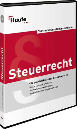 Steuerrecht 20.1, 1 CD-ROM Text- und Gesetzessammlung. Alle praxisrelevanten Steuergesetze. Gesetze und Richtlinien, Verwaltungsanweisungen, Doppelbesteuerungsabkommen. Für Windows 98/ME/2000/NT 4 SP 5 oder höher/XP/2003 Taxes & Bookkeeping