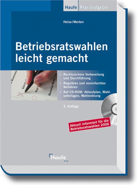 Betriebsratswahlen leicht gemacht: Fristgerechte Vorbereitung und rechtssichere Durchführung Law