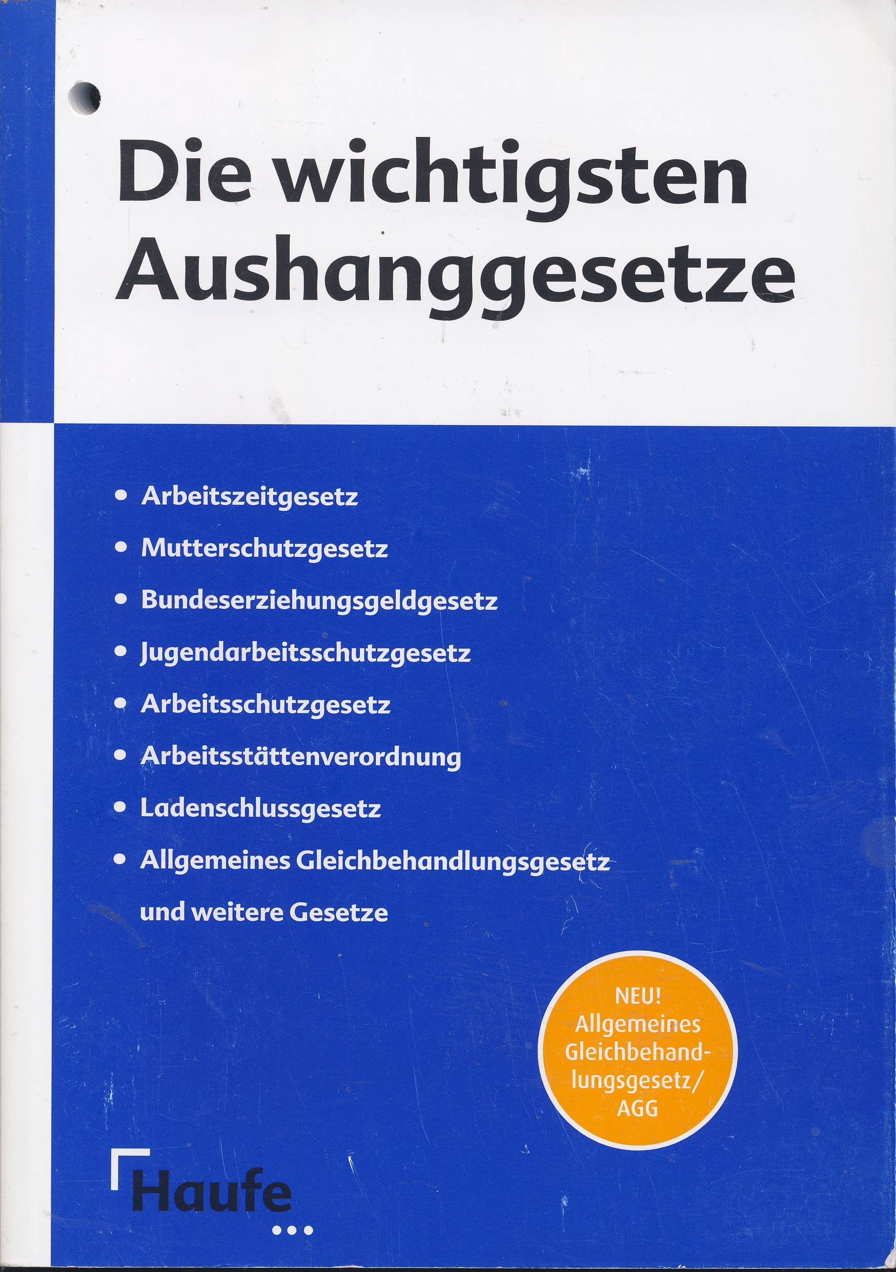 Die wichtigsten Aushanggesetze Books