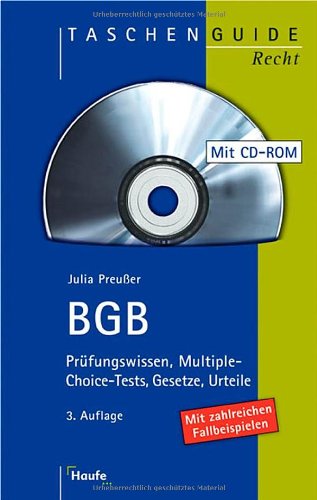 BGB: Prüfungswissen, Multiple-Choice-Tests, Gesetze, Urteile Law