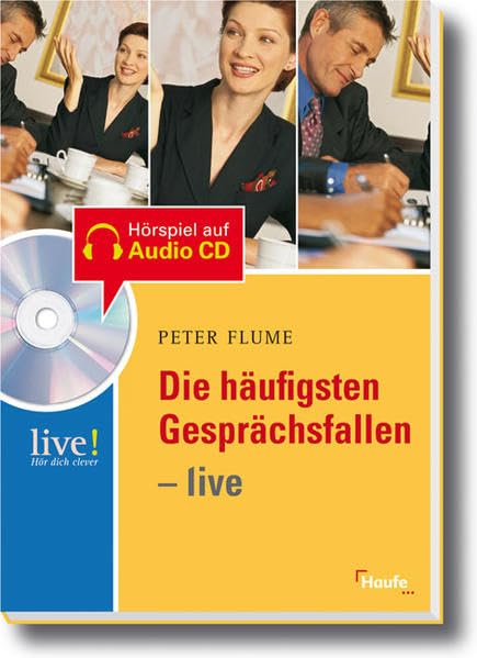Product Image: Die häufigsten Gesprächsfallen-live. Buch mit Hör-CD