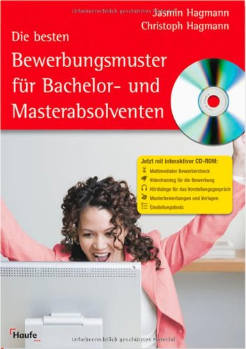 Bewerbungsmuster für Bachelor-/ Masterabsolventen Business, Finance & Career