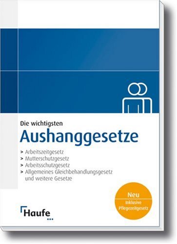 Product Image: Die wichtigsten Aushanggesetze