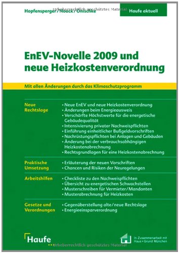 EnEV-Novelle 2009 und neue Heizkostenverordnung Law