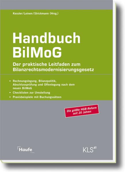 Handbuch BilMoG: Der praktische Leitfaden zum Bilanzrechtsmodernisierungsgesetz (Haufe Fachpraxis) Law