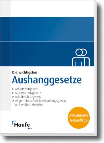 Product Image: Aushanggesetze: Aktualisierte Neuauflage