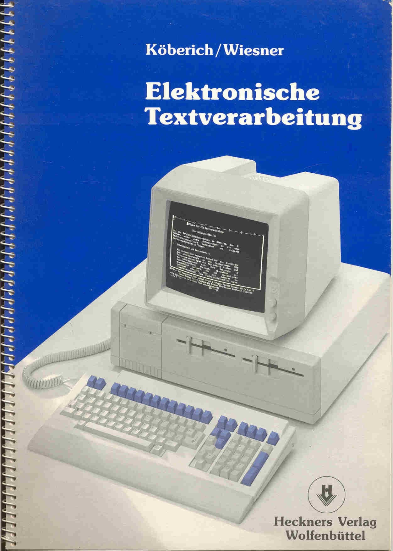 Elektronische Textverarbeitung II Books