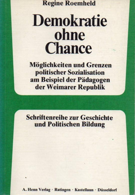 Demokratie ohne Chance Books
