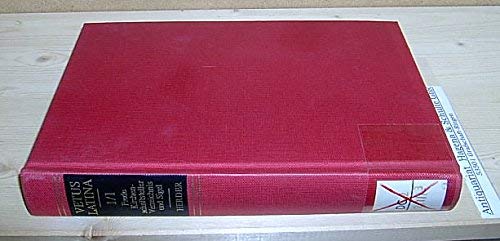 Vetus Latina, Bd.1/1, Kirchenschriftsteller: Verzeichnis und Sigel (Vetus Latina. Die Reste der altlateinischen Bibel. Nach Petrus Sabatier) Religion & Esotericism