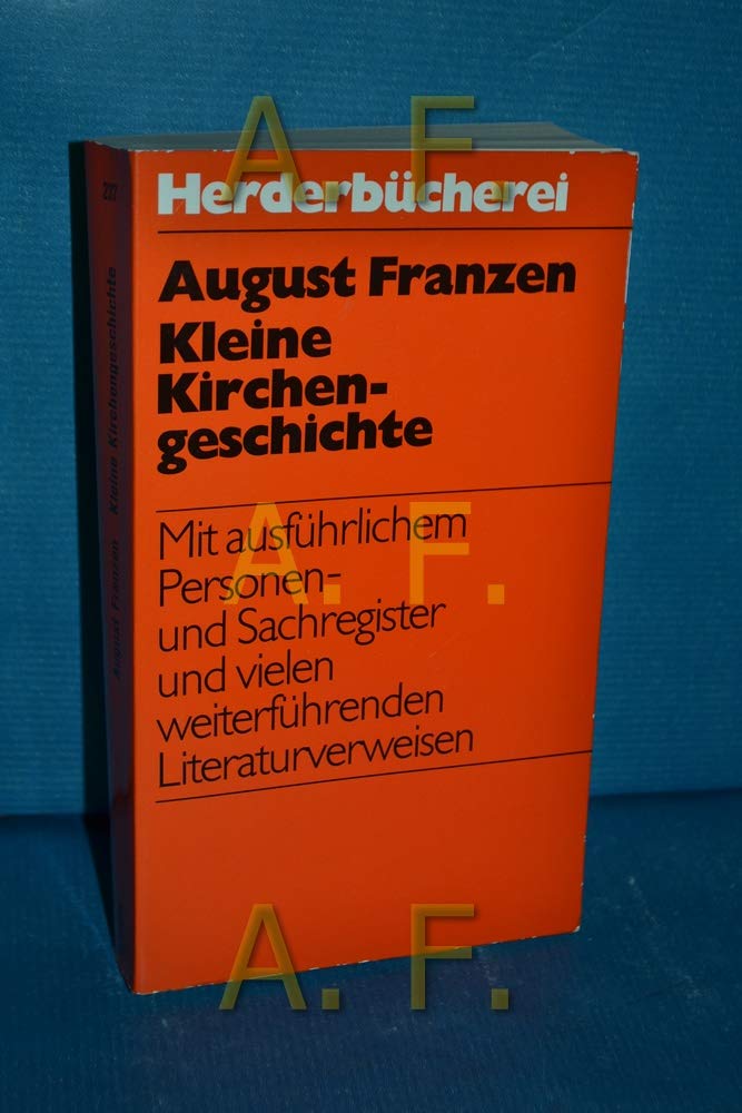 Kleine Kirchengeschichte (5605 903). General education