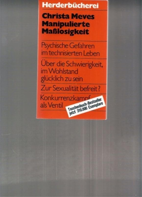 Product Image: Manipulierte Maßlosigkeit