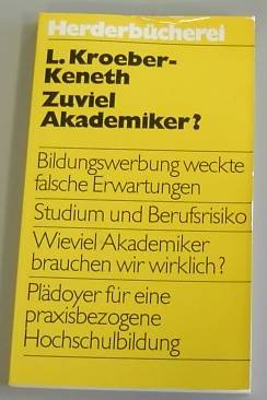 Zuviel Akademiker? Universität im Übergang. Books