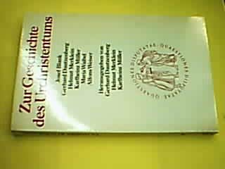 Zur Geschichte des Urchristentums. Zahlr. Beitr Books