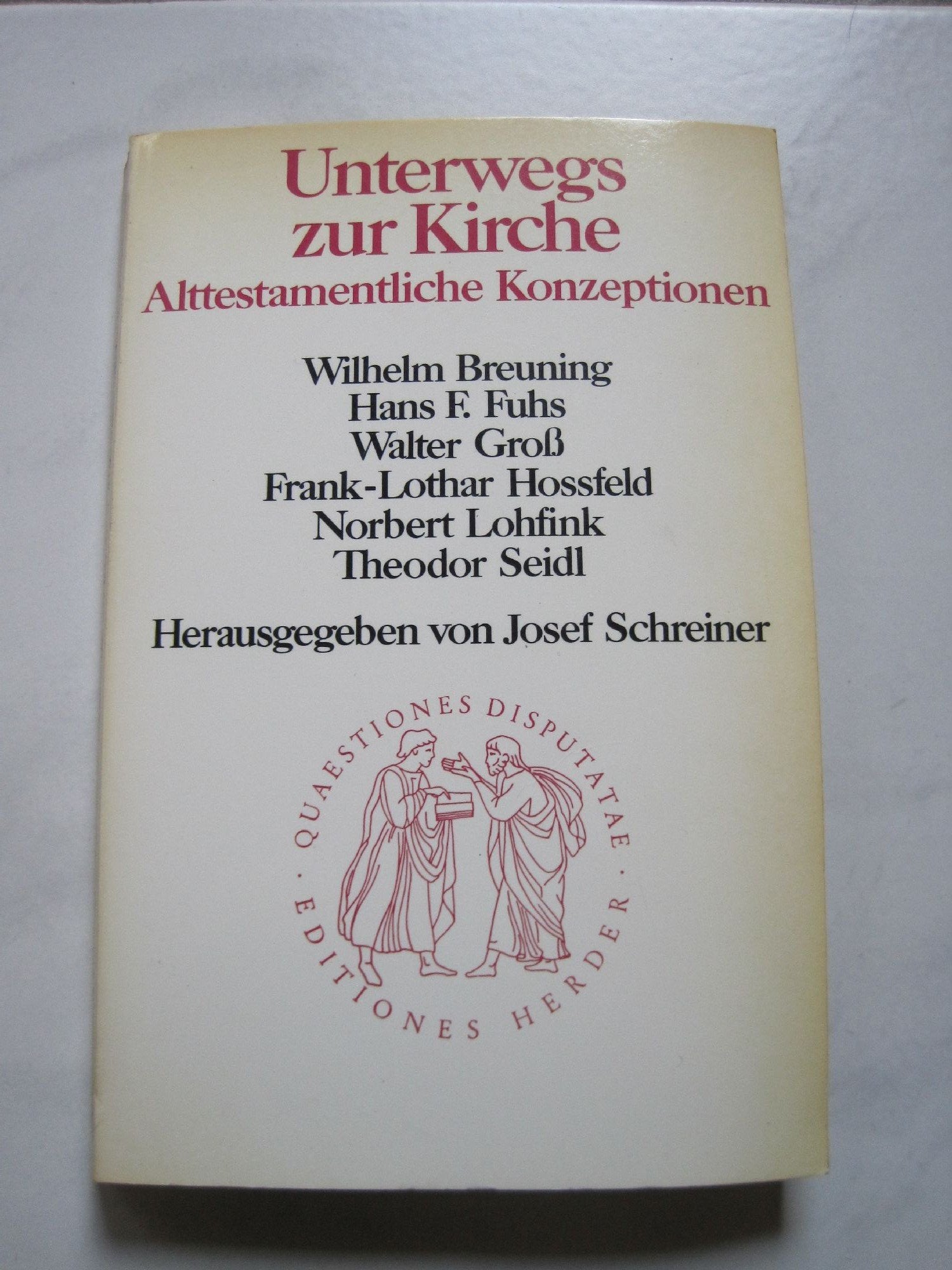 Unterwegs zur Kirche. Alttestamentliche Konzeptionen Books