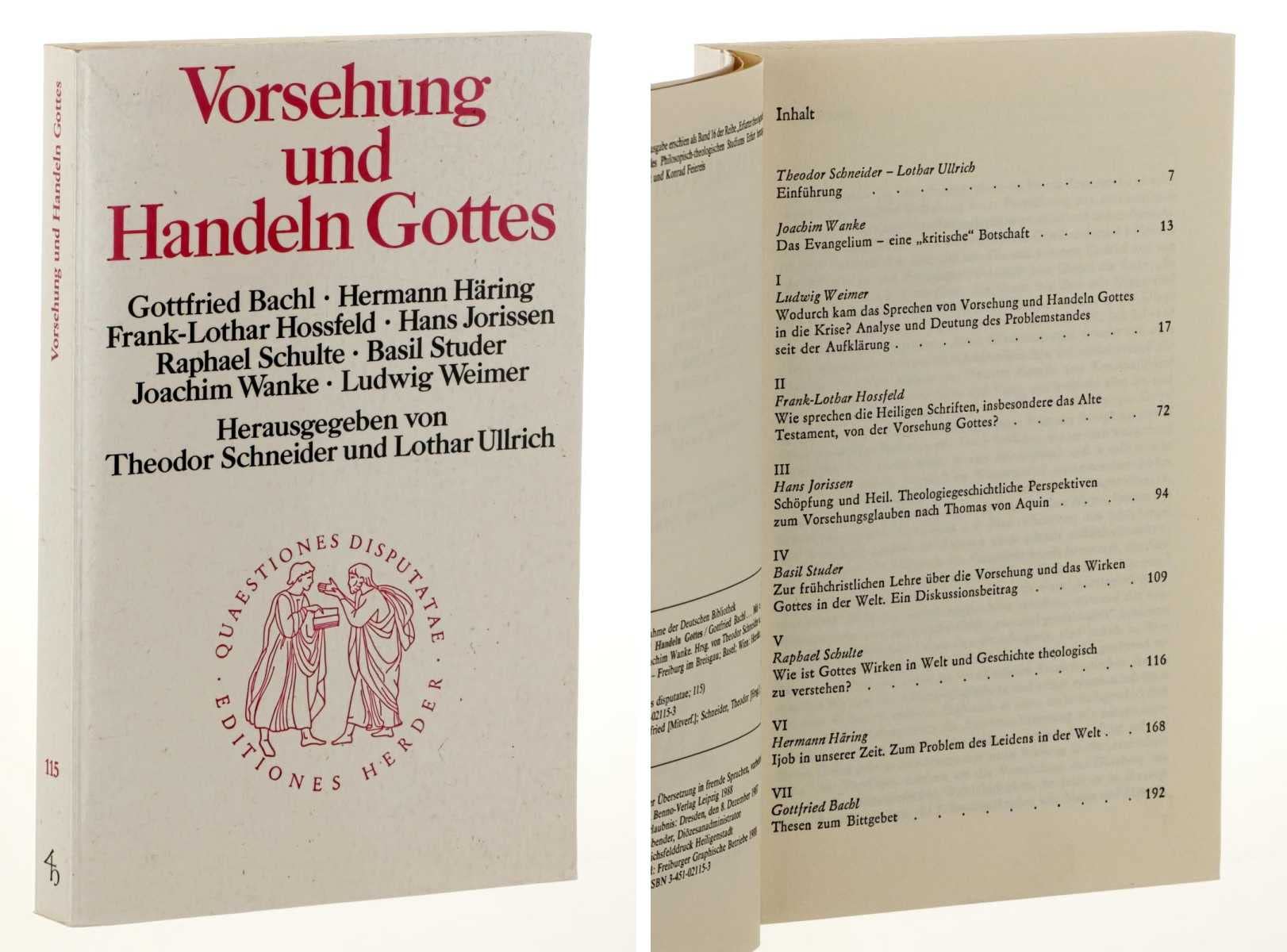 Vorsehung und Handeln Gottes Religion & Esotericism