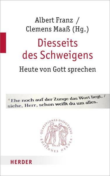 Diesseits des Schweigens book