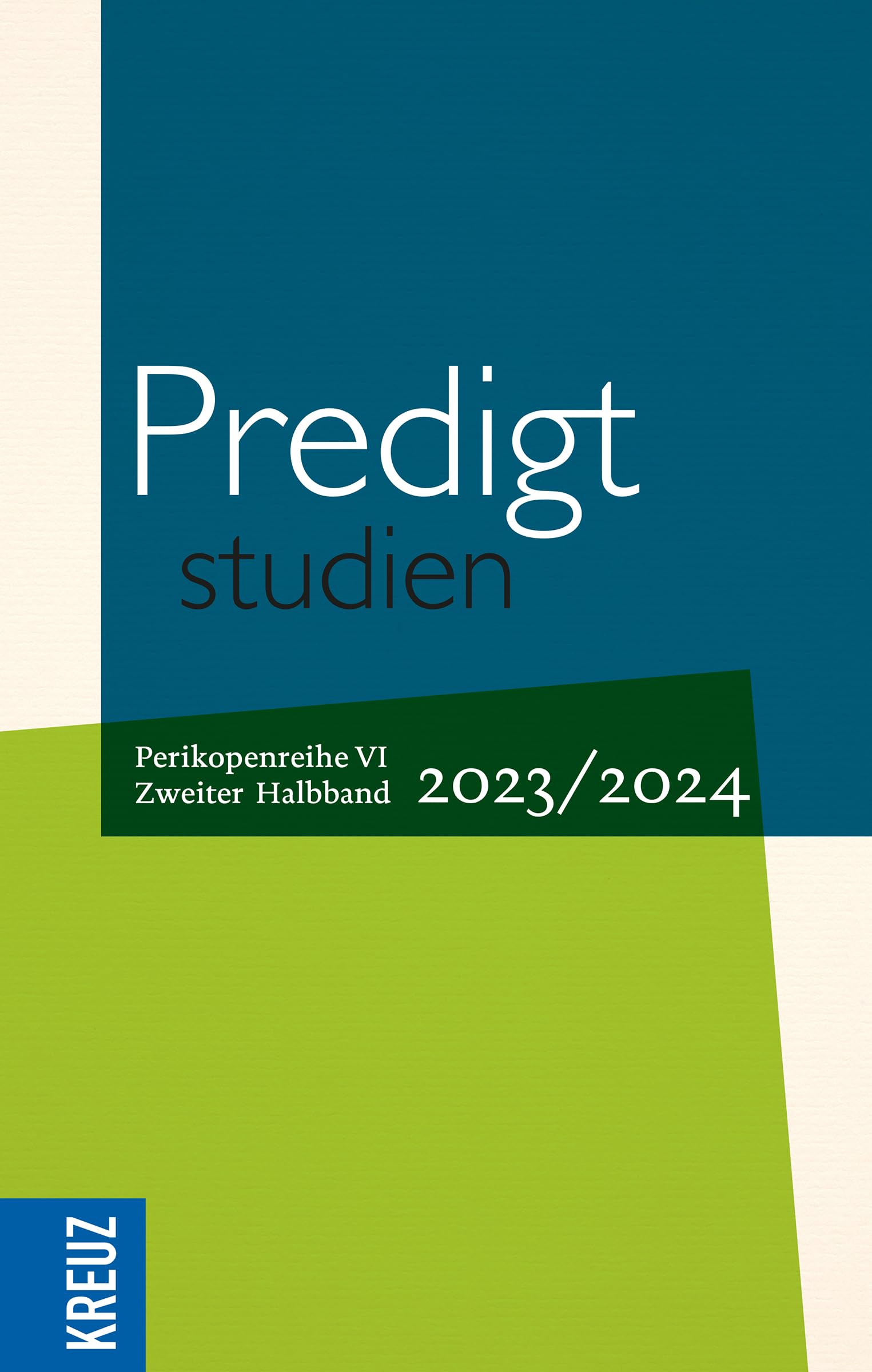 Product Image: Predigtstudien 2023/2024 - 2. Halbband