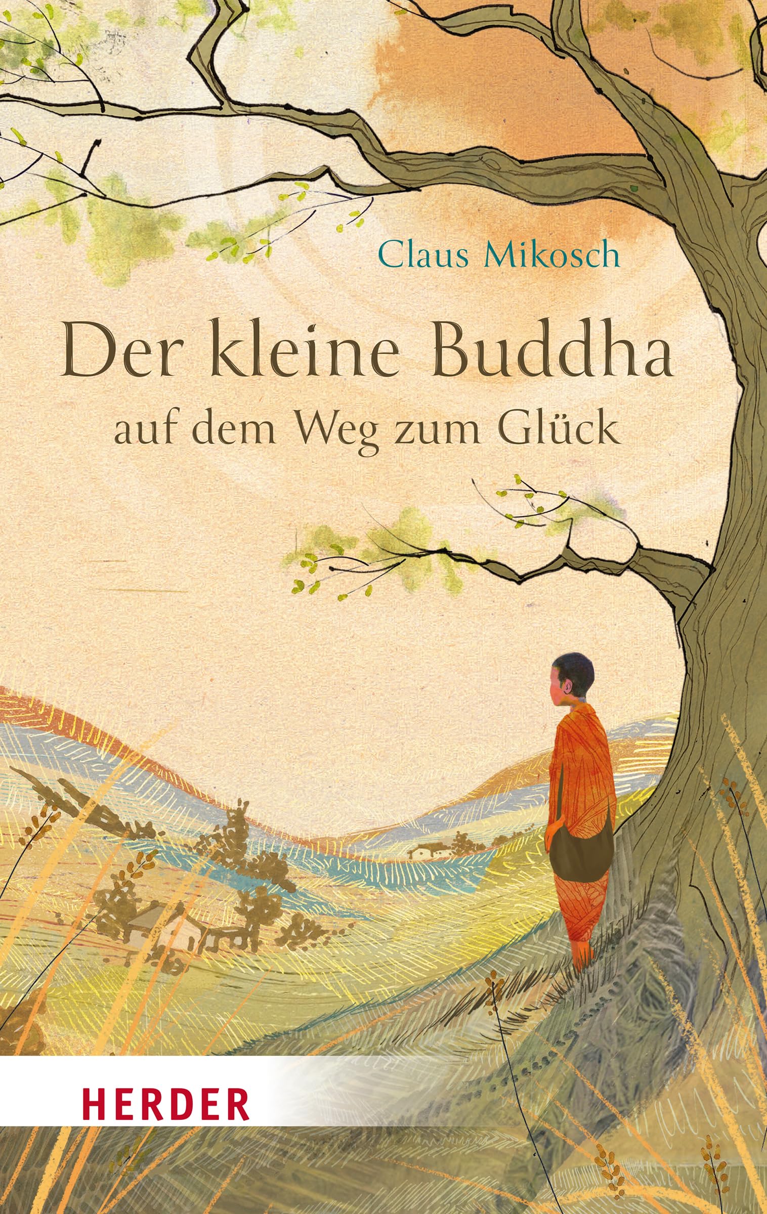 Der kleine Buddha auf dem Weg zum Glück Art & Literature