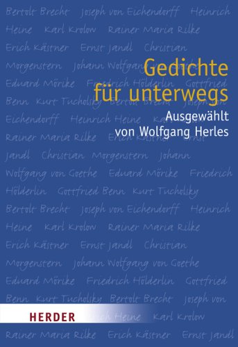 Gedichte für unterwegs: Originalausgabe Poetry