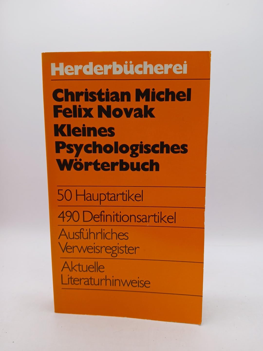 Kleines Psychologisches Wörterbuch (6257 038). Psychology