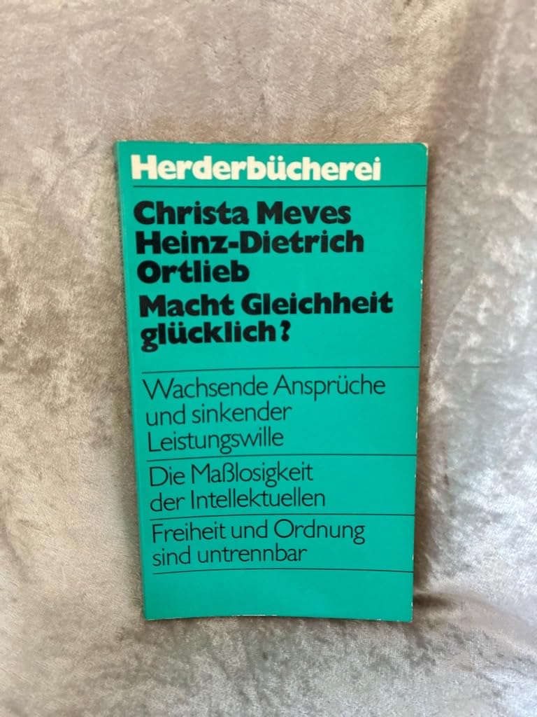 Macht Gleichheit glücklich? Politics & History