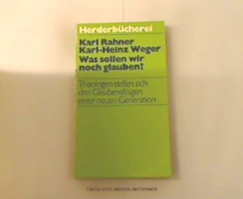 Was sollen wir noch glauben Religion & Esotericism