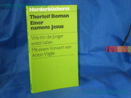 Einer namens Jesus. Wie ihn die Jünger erlebt haben. Books