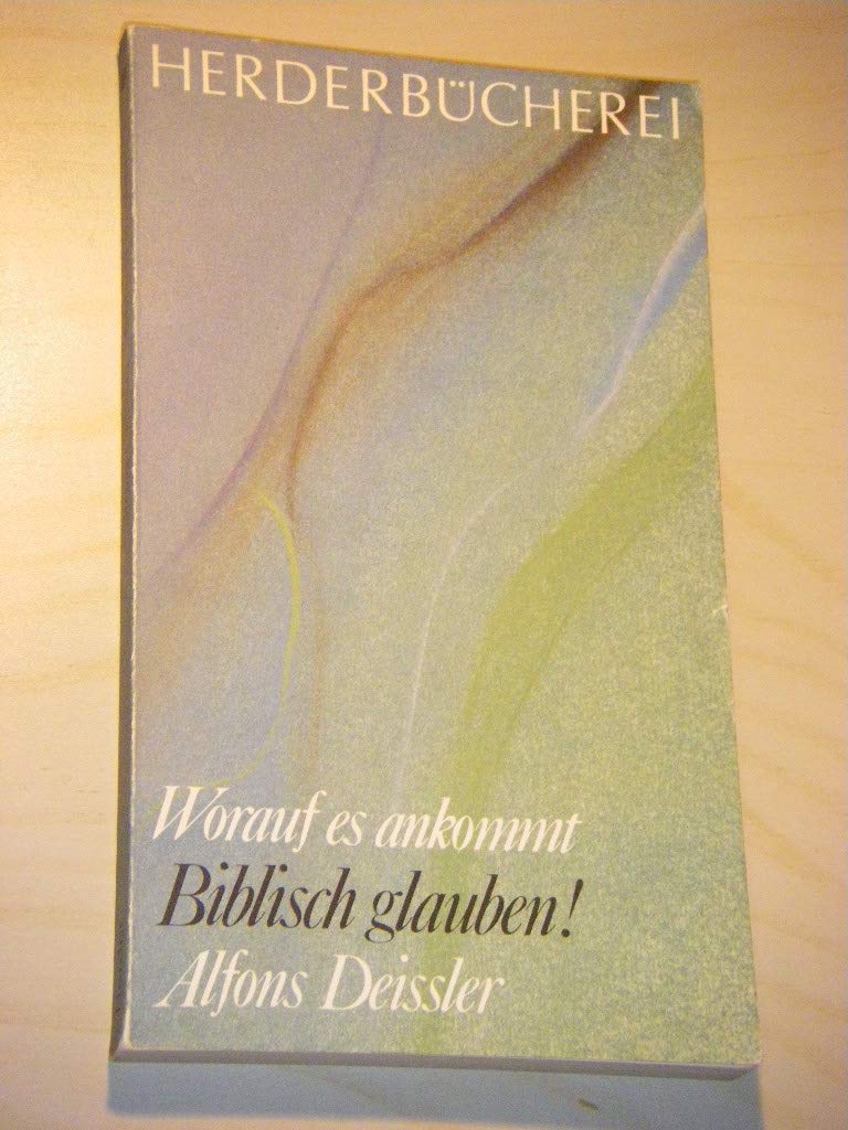 Biblisch glauben. Religion & Esotericism